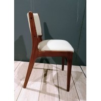 Komplet 6 krzeseł. Model 89. Proj. Erik Buch dla Anderstrup Møbelfabrik. Lata 60. Dania